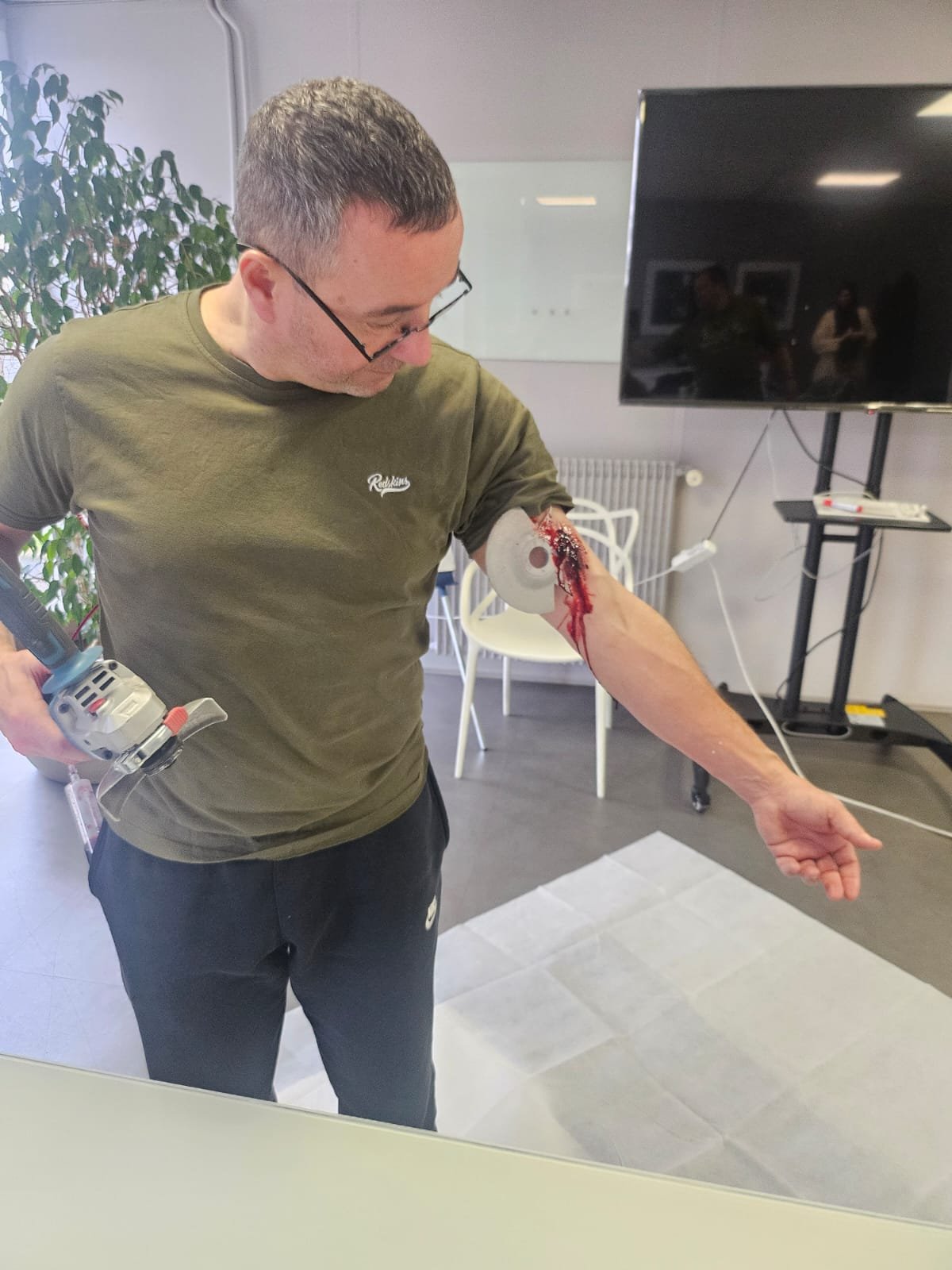 Mise en situation de soins d’urgence
