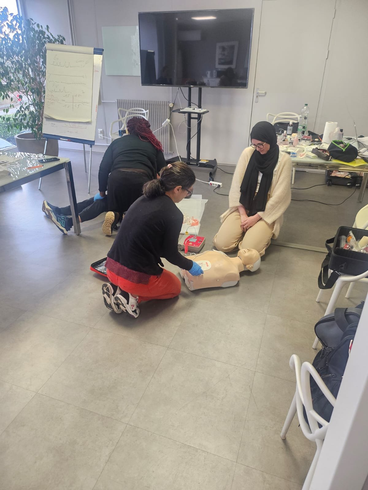 Formation AFGSU avec mise en situation pratique
